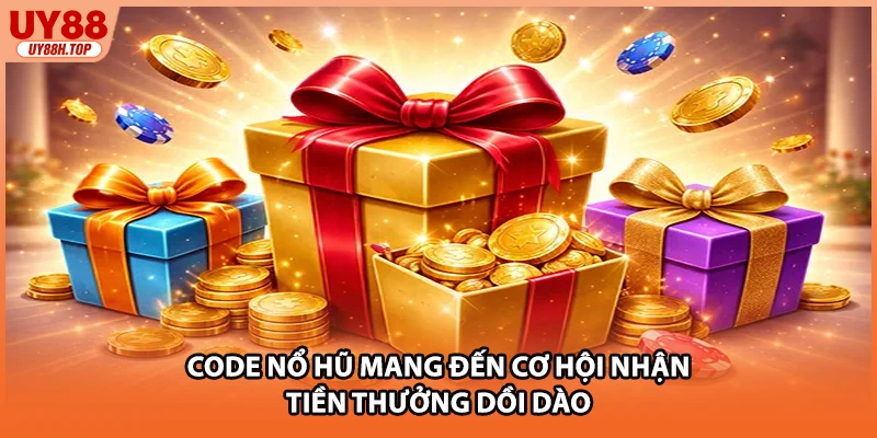 Code nổ hũ mang đến cơ hội nhận tiền thưởng dồi dào